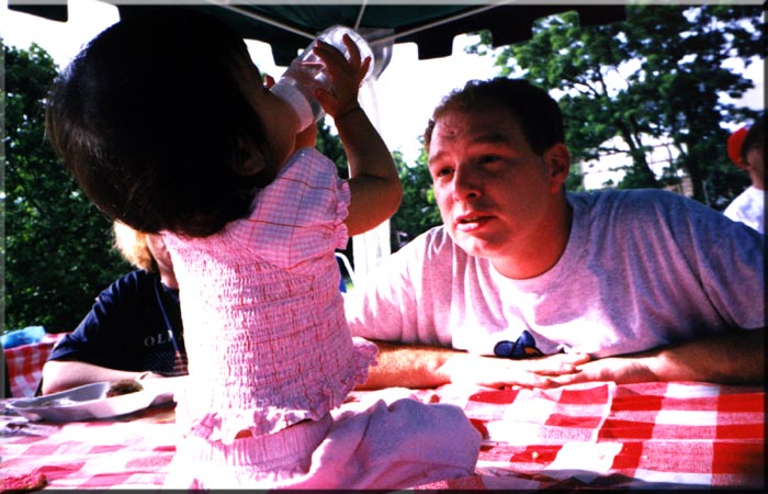 4th of July picnic with Uncle Dino.