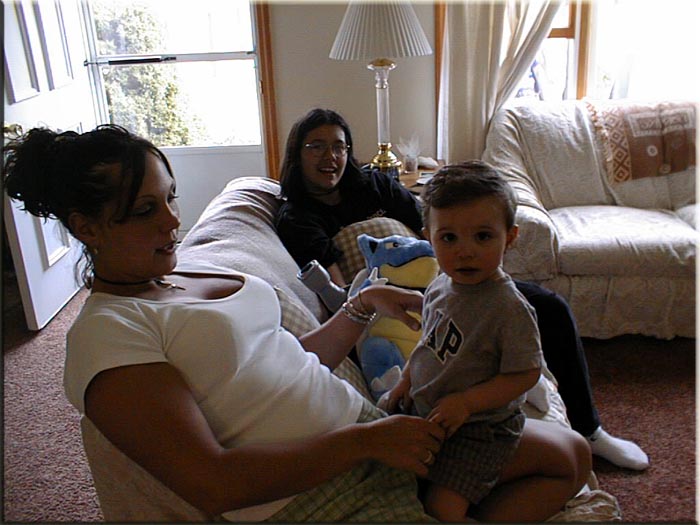 Mom, Brayden & Nicole, Easter 2000.